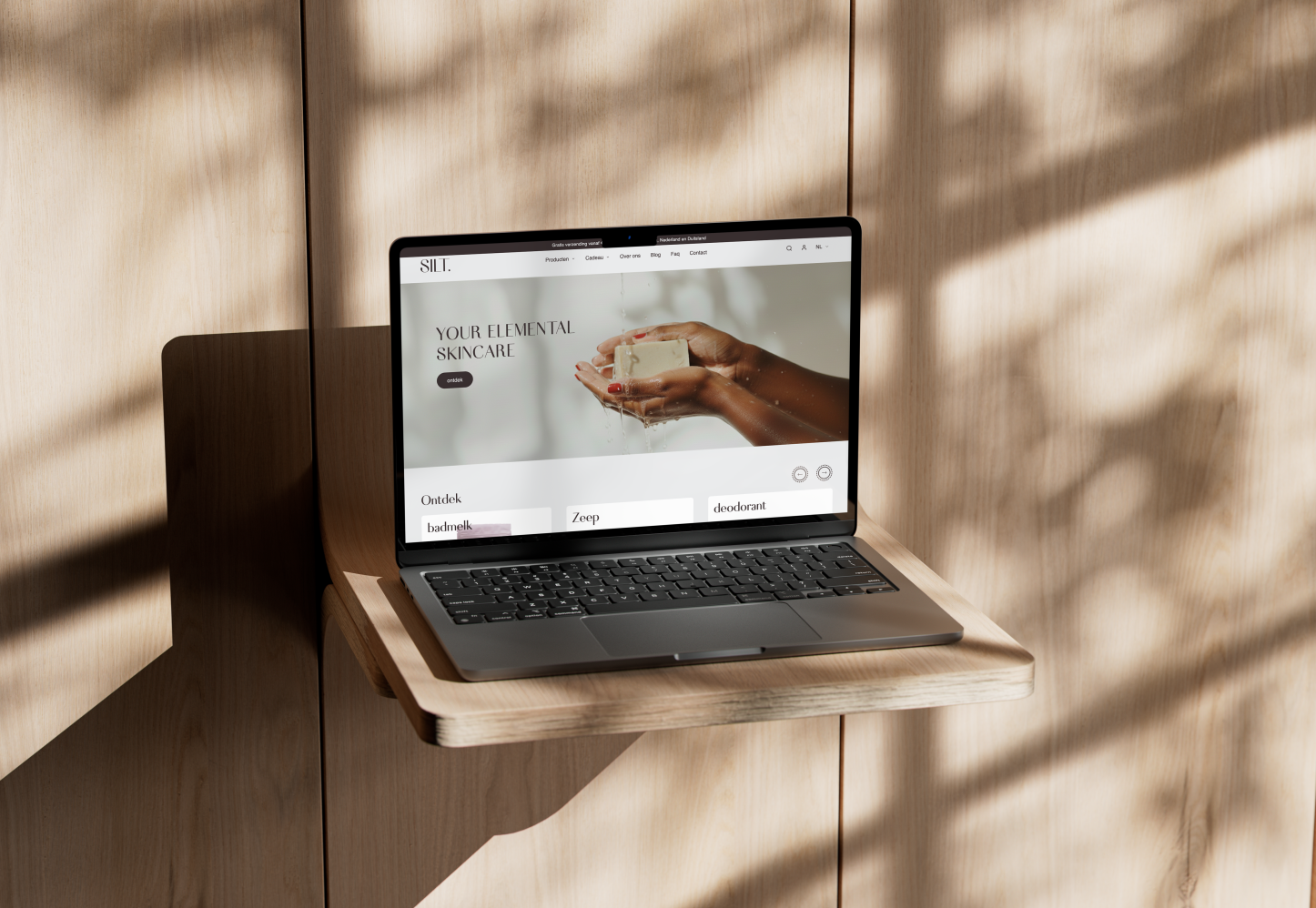 SILT homepage preview